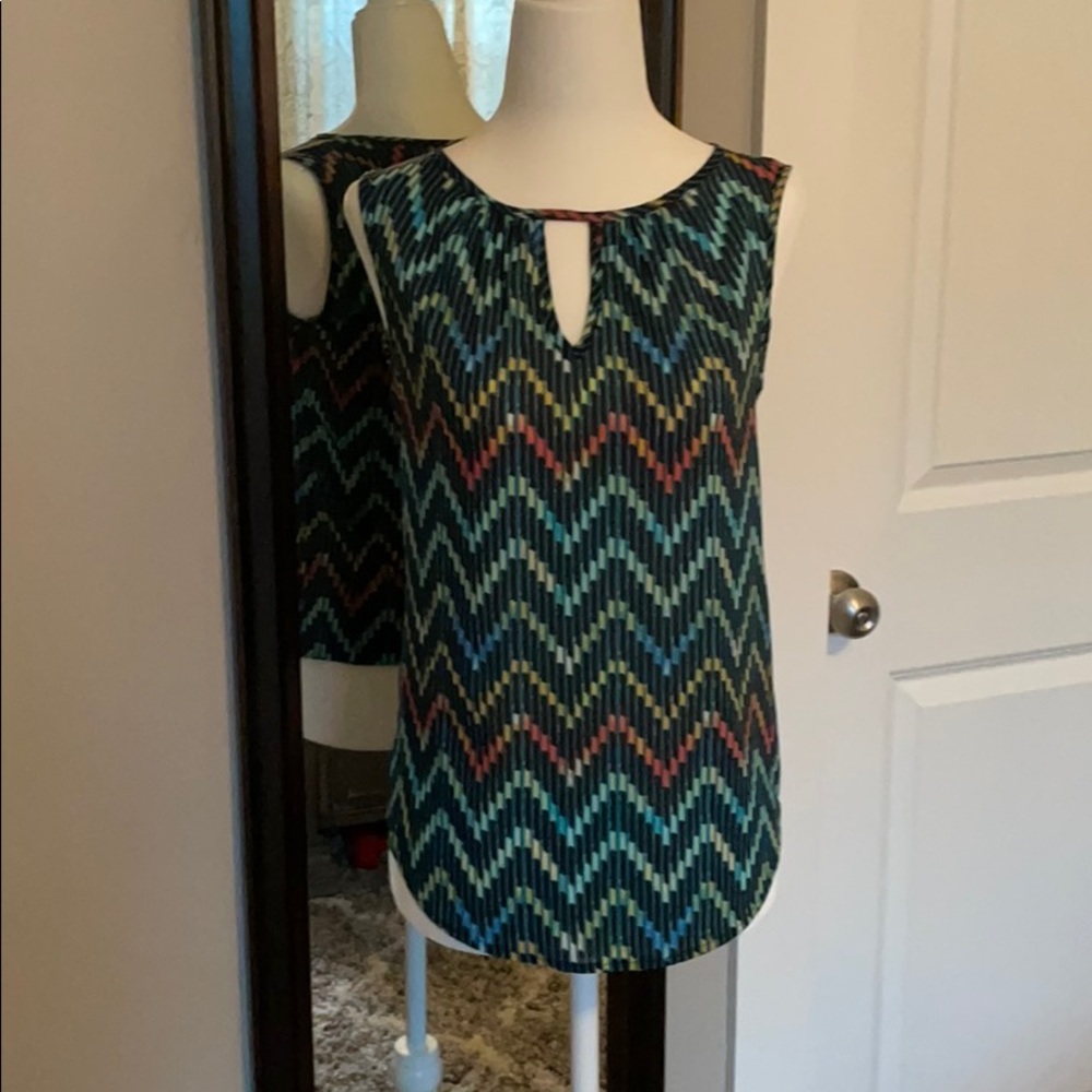 Renee C Blue Tank Size Small